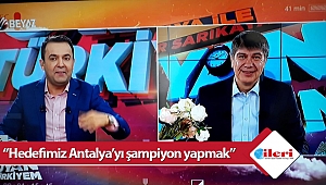 Başkan Türel “Uyan Türkiyem”in konuğu oldu