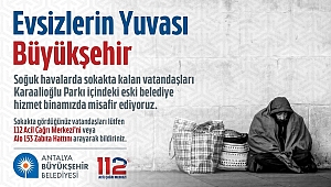 Evsizlere Büyükşehir Belediyesi sahip çıktı