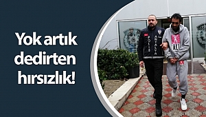 Hastane tuvaletinden musluk çalan şüpheli!