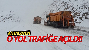 Konya-Antalya karayolunda esaret bitti!