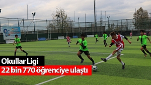 Okullar Ligi 22 bin 770 öğrenciye ulaştı