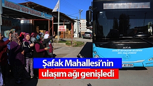 Şafak-Güzeloba-Altınova seferleri başladı