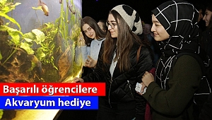 Takdir alan öğrenciye ücretsiz Akvaryum gezisi
