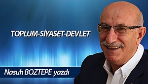 TOPLUM-SİYASET-DEVLET