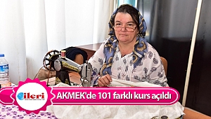 AKMEK'de 2018 yılında 68 branşta, 101 farklı kurs açıldı