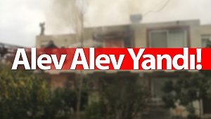 Alevler bir evi kül etti!