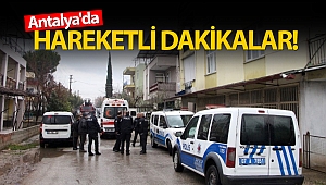 Antalya'da hareketli dakikalar (Videolu)
