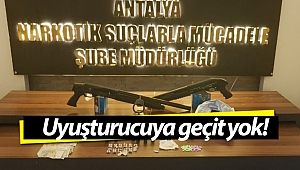 Antalya'da uyuşturucu operasyonları!
