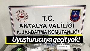 Antalya'da uyuşturucu operasyonu!