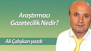 Araştırmacı Gazetecilik Nedir?