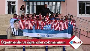 Büyükşehir Belediye kırsaldaki öğrencileri spora teşvik ediyor