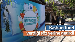 Büyükşehir Belediyesi üniversite öğrencileri için ücretsiz çamaşırhane kurdu