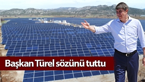 Büyükşehir güneş tarlaları kurmaya devam ediyor 