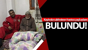 Kaybolan alzheimer hastası yaşlı adamı AKUT ekibi buldu!