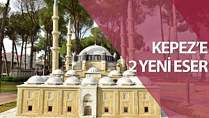 Kepez'e 2 yeni eser
