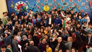 Kepez'in çocuklarına doğum günü kutlaması