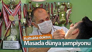 Koltukta doktor, masada dünya şampiyonu (Videolu) 