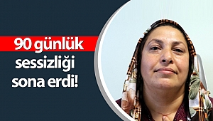 Ses telleri felç olan kadının 90 günlük sessizliği sona erdi!