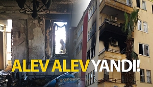 Alanya'da yangın paniği!