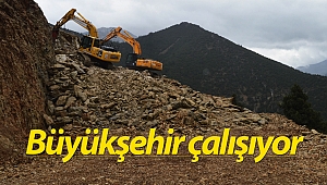 Altınbeşik Mağarası yolu yenileniyor 