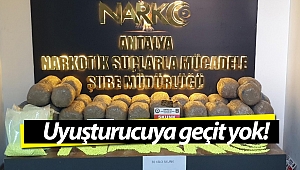 Antalya'da uyuşturucu operasyonu!