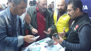 Antalya Polisi istihdam fuarında "UYUMA" Projesini tanıttı