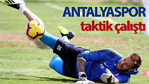 Antalyaspor taktik çalıştı