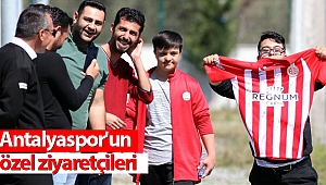 Antalyaspor'un özel ziyaretçileri