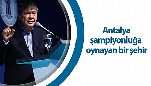 Başkan Türel: “Şampiyonluk kupasını havaya kaldıracağız”