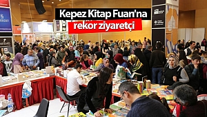 Kepez Kitap Fuarı'na rekor ziyaretçi
