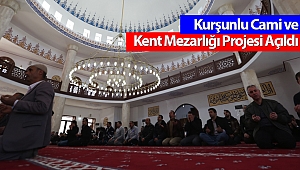 Kurşunlu Cami ve Kent Mezarlığı Projesi Açıldı