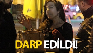 Öpücük attığı adamın kendisini darp ettiğini iddia etti!