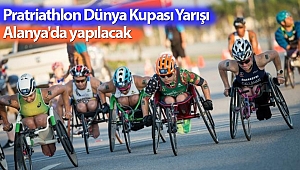 Pratriathlon Dünya Kupası Yarışı Alanya'da yapılacak