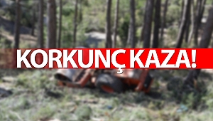 Silindir uçuruma yuvarlandı!