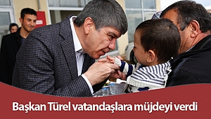 Tramvayda vatandaşlarla yolculuk eden Başkan Türel müjdeyi verdi