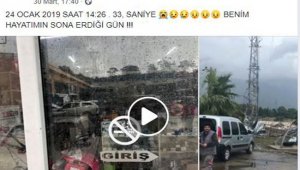 '24 Ocak 2019 saat:14.26.33 saniye benim hayatımın sona erdiği gün'