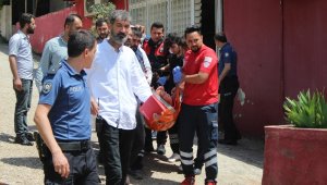 Evini alamayınca emlakçıyı bastı