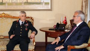Jandarma Genel Komutanı Çetin'den, Vali Karaloğlu'na ziyaret