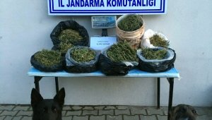 Korkuteli'nde 6 kilo kubar esrar ele geçirildi