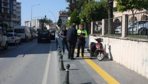 Manavgat'ta trafik kazası: 2 yaralı