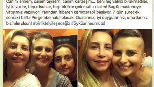 Minik Öykü'nün annesi müjdeyi sosyal medya hesabından verdi