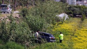 Otomobil şarampole yuvarlandı: 1 yaralı