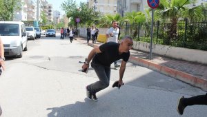 Polisin elinden kaçan şüpheli kovalamacayla yakalandı