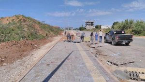 Alanya Belediyesi'nden yol çalışmaları