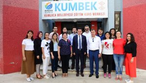 Başkan Köleoğlu öğrencilere moral verdi
