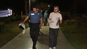 Düden Şelalesi'nde polisi alarma geçiren olay