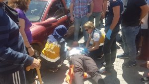 Manavgat'ta motosiklet kazası: 1 yaralı