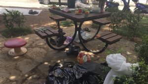 Muratpaşa'da istila edilen park operasyonu