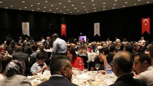 Şehit aileleri ve gaziler iftarda bir araya geldi