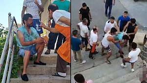 2 kız kardeşe sözlü tacizde bulunan şüpheliye meydan dayağı